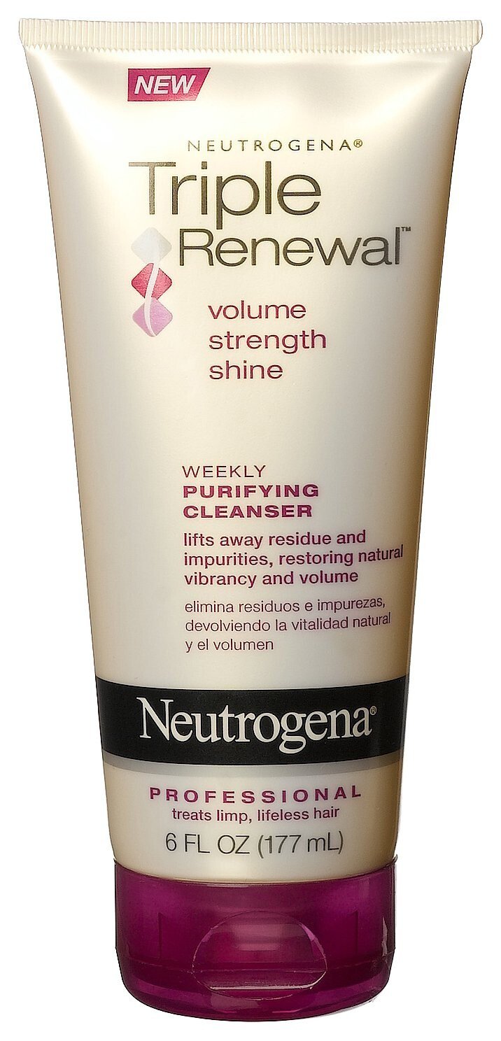 Neutrogena Triple Renewal Weekly Purifying Pre-Shampoo Cleanser, 6 Ounce