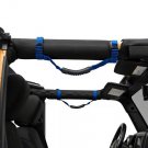 4x Blue Top Roll Bar Grab Handles Grip for Jeep Wrangler YJ TJ JK JK JL 4-Door