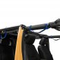 4x Blue Top Roll Bar Grab Handles Grip for Jeep Wrangler YJ TJ JK JK JL 4-Door