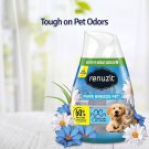 3x Renuzit Odor Neutralizer Pure Breeze Pet Odors Air Freshener Gel 7oz Lot Of 3