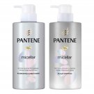 Pantene Micellar White Charcoal Nourishing Conditioner + Scalp Shampoo, 10.1 oz Pantene Micellar White Charcoal Nourishing Conditioner + Scalp Shampoo, 10.1 oz