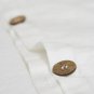 Baloo French Linen Throw 42x72 Duvet Cover White & Standard Shams Set