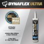 Dap Dynaflex Ultra 10.1 oz Clear Exterior Window, Door, Siding Sealant, 12 Tubes