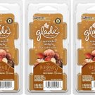 Glade Wax Melts 3 Packs NUTCRACKER DELIGHT HAZELNUT PRALINE SCENT 18 Total Tarts