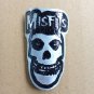 Misfits Bicycle Head Badge Custom Aluminum Metal Emblem, Handmade Fiend Skull Bike Frame Logo Plate