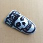 Misfits Bicycle Head Badge Custom Aluminum Metal Emblem, Handmade Fiend Skull Bike Frame Logo Plate