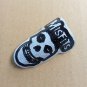 Misfits Bicycle Head Badge Custom Aluminum Metal Emblem, Handmade Fiend Skull Bike Frame Logo Plate