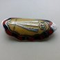 Vintage BSA Bicycle Head Badge Aluminum NOS Multicolor Emblem, Birmingham Frame Logo