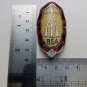 Vintage BSA Bicycle Head Badge Aluminum NOS Multicolor Emblem, Birmingham Frame Logo