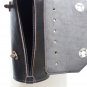 Handmade Leather Bicycle Frame Bag Handlebar Tool Roll Compact Cylindrical Bike Storage Pouch New