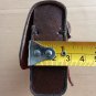 Handmade Dark Brown Leather Bicycle Tool Bag Name Holder Vintage Frame Pouch Compact Bike Saddle