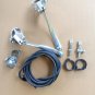 NOS Gold Deer Drum Brake Hub Set 28H Front Rear Vintage Mini Bicycle 1990s Made in China New