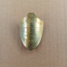 Handmade ROVER Bicycle Emblem Head Badge Etched Brass Vintage Roadster Frame Crest Mascot New