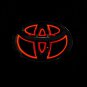 1 Pc TOYOTA 5D LED Emblem Logo Badge Red Or White 160x110mm 6.3x4.3in PRIUS Camry Grille Light Up