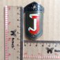 NOS Jonson Bicycle Head Badge Emblem Vintage Embossed Metal Bike Frame Crest Logo Plate New