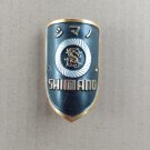 NOS Shimano Black Head Tube Badge Emblem Bicycle Restoration Embossed Aluminum Frame Crest New NOS Shimano Black Head Tube Badge Emblem Bicycle Restoration Embossed Aluminum Frame Crest New