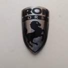 Iron Horse Black Silver Bicycle Emblem Head Badge Stainless Steel Metal BMX Custom Bike Logo New Iron Horse Black Silver Bicycle Emblem Head Badge Stainless Steel Metal BMX Custom Bike Logo New
