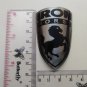Iron Horse Black Silver Bicycle Emblem Head Badge Stainless Steel Metal BMX Custom Bike Logo New