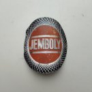 Jemboly Bicycle Emblem Head Badge Aluminum Embossed Silver Red Black NOS Vintage Bike Logo Frame Jemboly Bicycle Emblem Head Badge Aluminum Embossed Silver Red Black NOS Vintage Bike Logo Frame