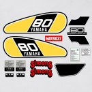 Yamaha GT80 1976 Mini Trail Decal Sticker Set Reproduction Automotive Vinyl Gloss Laminated
