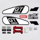 Yamaha GT80 Mini Trail Decal Sticker Set Reproduction Automotive Vinyl Gloss Laminated