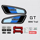 Yamaha GT80 1978 Mini Trail Decal Sticker Set Reproduction Automotive Vinyl Gloss Laminated
