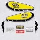 Yamaha MX125 Mini Trail Decal Sticker Set Reproduction Automotive Vinyl Gloss Laminated