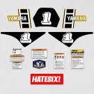 Yamaha PW80 1983 Mini Trail Decal Sticker Set Reproduction Automotive Vinyl Gloss Laminated