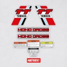 Yamaha TT 1983 Decal Sticker Kit | New Reproduction