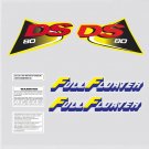 Suzuki DS80 DS 80 1999 Model B Decal Sticker Set Reproduction Vinyl Gloss Laminated