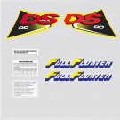 Suzuki DS80 DS 80 1999 Decal Sticker Set Reproduction Vinyl Gloss Laminated