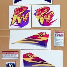 Yamaha PW50 Purple Mini Trail Decal Sticker Set Reproduction Automotive Vinyl Gloss Laminated