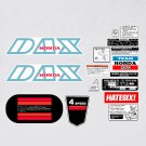 Honda DAX ST70 ST50 White 1979 Decal Sticker Kit – New Reproduction
