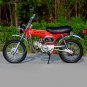 Honda DAX ST90 ST90 1973 Decal Sticker Kit | New Reproduction Vinyl