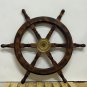 Nautical Burn wooden wheel 24 inch Marine Ship home office Decor Wheel Gift item