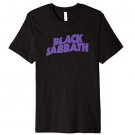 BLACK SABBATH PURPLE LOGO LARGE ADULT BAND T-SHIRT