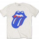 The Rolling Stones Blue & Lonesome Classic White Large Adult T Shirt