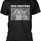 Foo Fighters Old Band Photo Black Graphic Band Tshirt by ROCK ON Tee