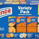 Lance Sandwich Crackers, Variety Pack, 3 Flavors, 20 Individually Wrapped Packs