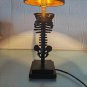 The Anatomical Skeleton Torso Noir Desk Lamp