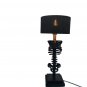 The Anatomical Skeleton Torso Noir Desk Lamp