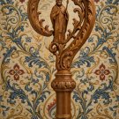 Handmade Wood CROZIER Polish Staff Crosier Bishop Quality Craftsmanship, 72" Christmas U