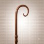 Bishop Crozier - Hand-Carved Pastoral Staff - Christian Clergy - Liturgical Church Ceremony Staff
