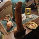 Vintage Hand Carved wood penis Priapus Phallus Phallic Art Decor