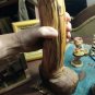 Vintage Hand Carved wood penis Priapus Phallus Phallic Art Decor