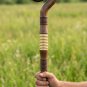 handicraft Wizard Staff | Collapsible 170cm Wood crozier , Medieval Cosplay Prop