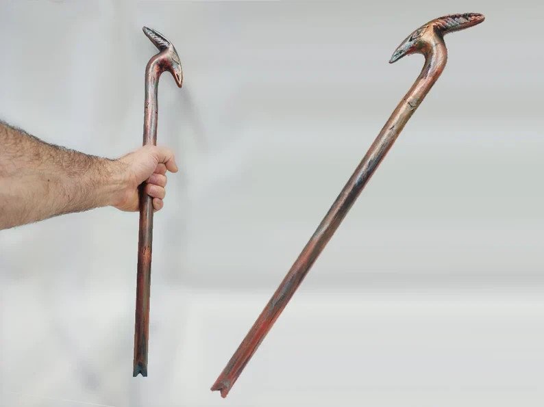 was scepter egypt . A rare and special scepter was .made in india