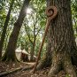 Handcrafted Indian Oakwood Wizard Staff, Collapsible Runes Crozier Walking Stick
