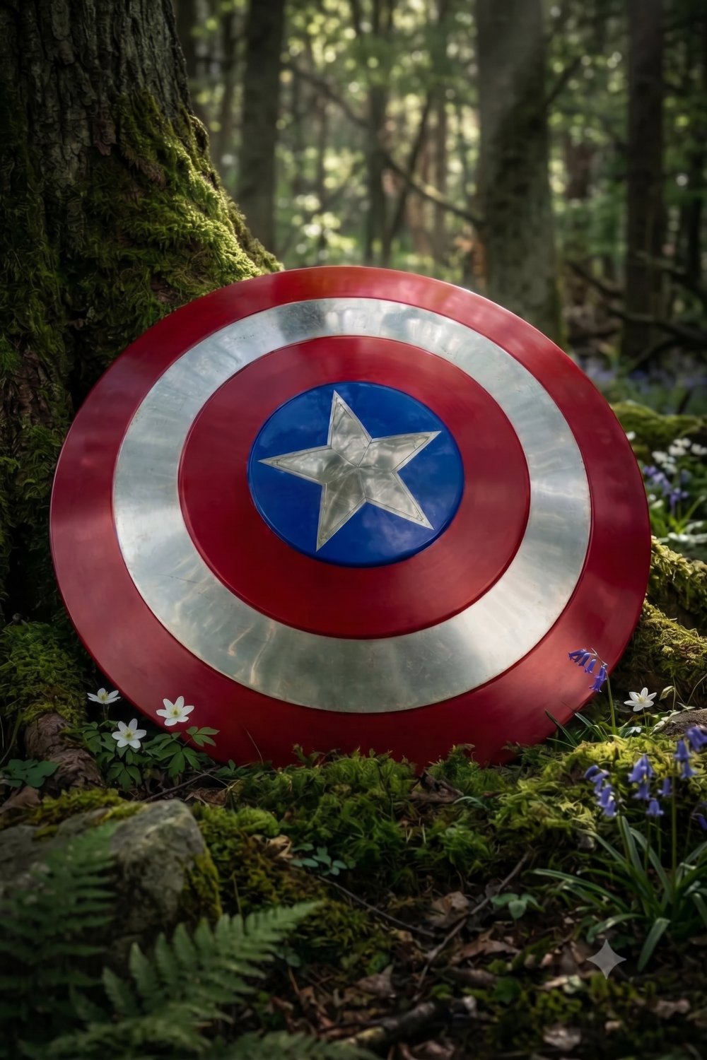 Metal Captain America Shield: Avenger Movie Prop Replica - Cosplay or Decor