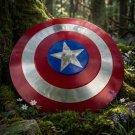 Metal Captain America Shield: Avenger Movie Prop Replica - Cosplay or Decor